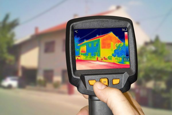 Caméra thermique pour l'identification des déperditions énergétiques