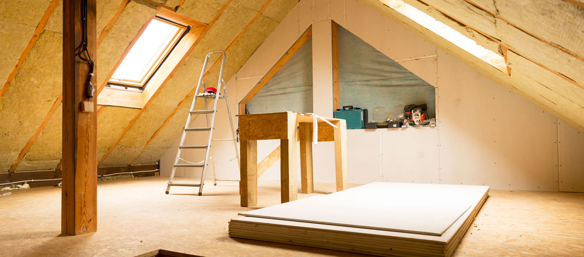 Isolation des combles aménageables