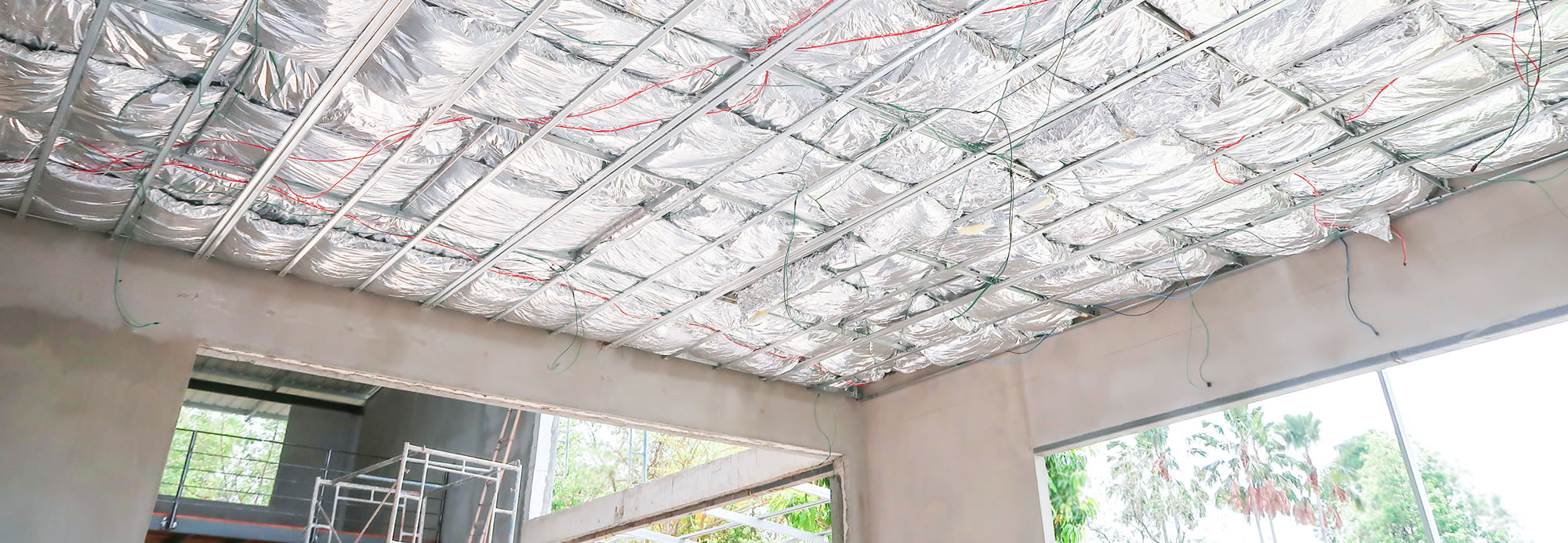 Isolation thermique du plafond