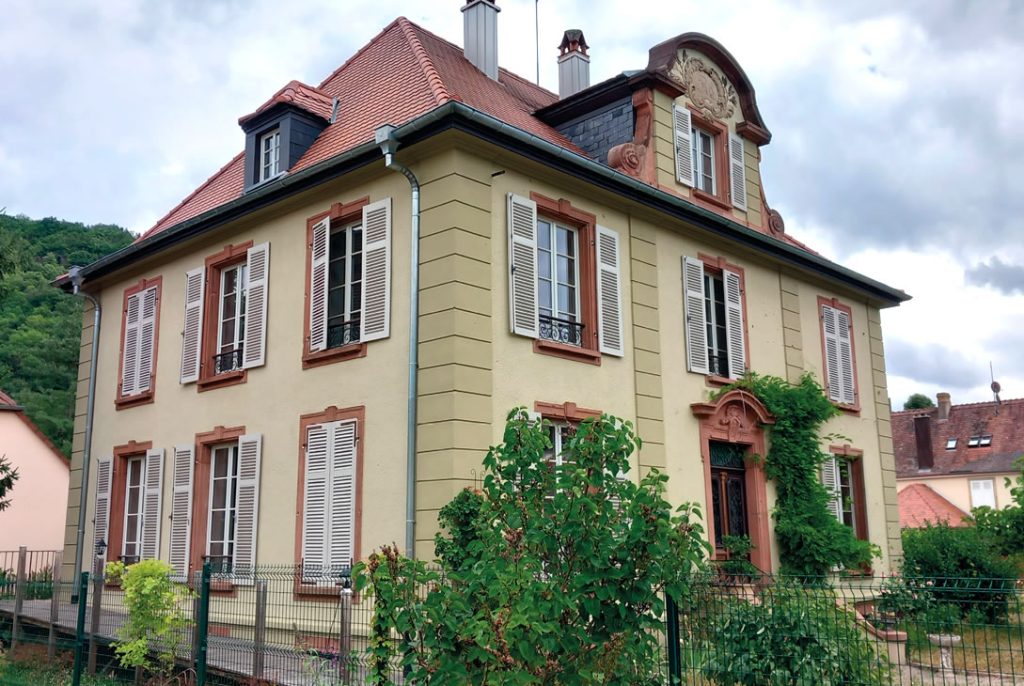Rénovation d'une maison de maître à kaysersberg