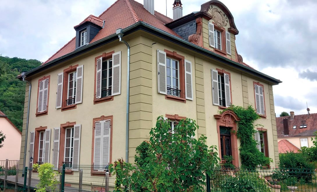 Rénovation d'une maison de maître à kaysersberg