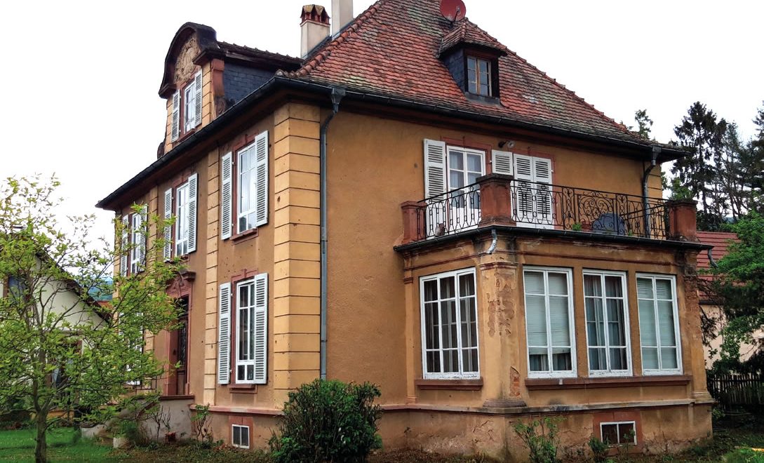 Rénovation d'une maison de maître à kaysersberg