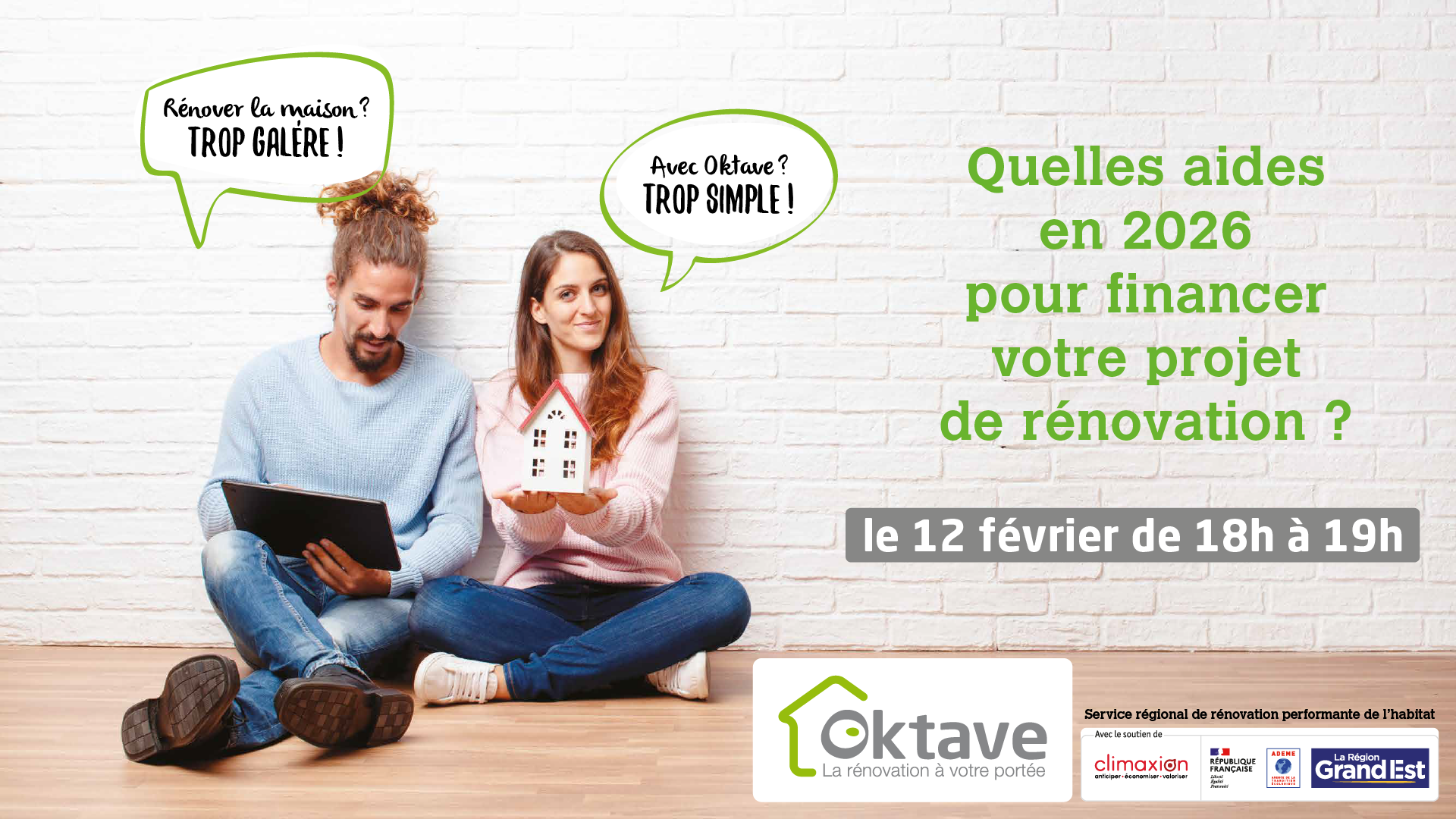 Replay du live Facebook et LinkedIn du 12 février 26 sur les aides